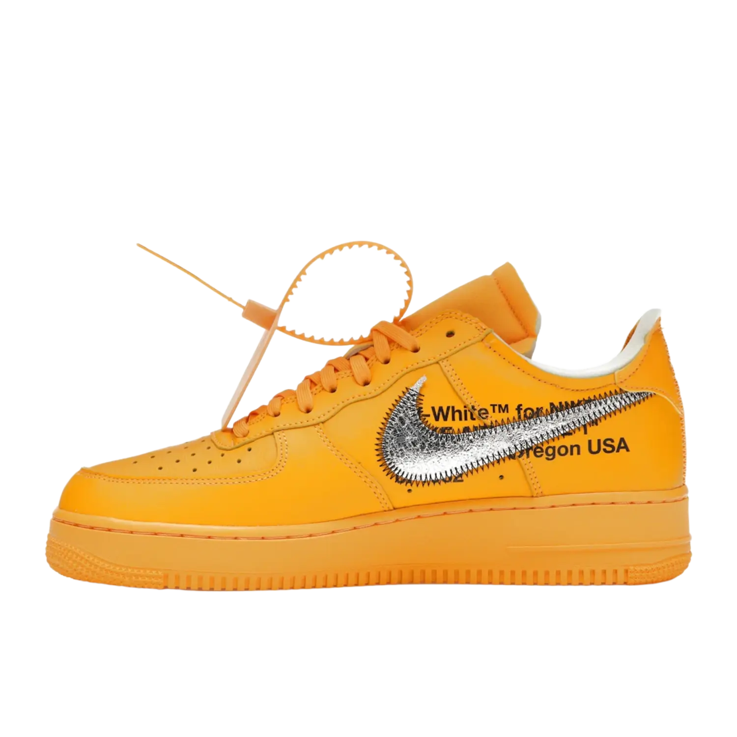 Nike Air Force 1 Low Off-White ICA University Gold - Image 3