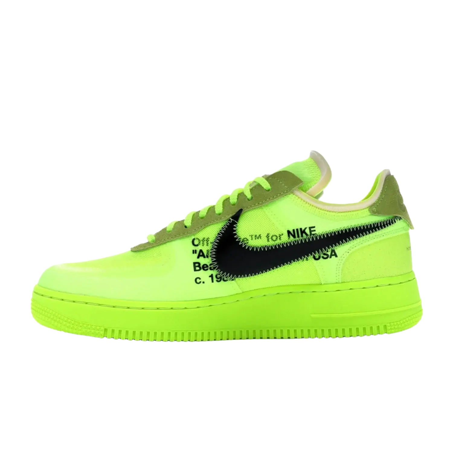 Nike Air Force 1 Low Off-White Volt - Image 3