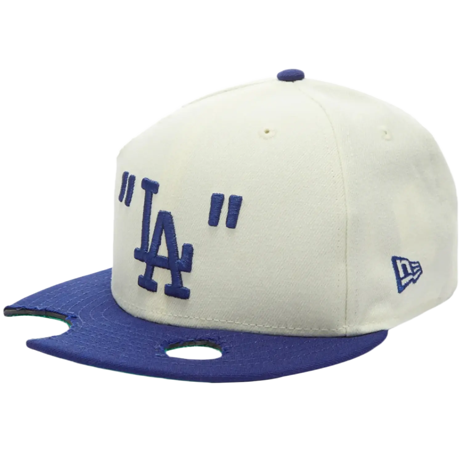 OFF-WHITE x MLB Los Angeles Dodgers Cap Cream/Blue