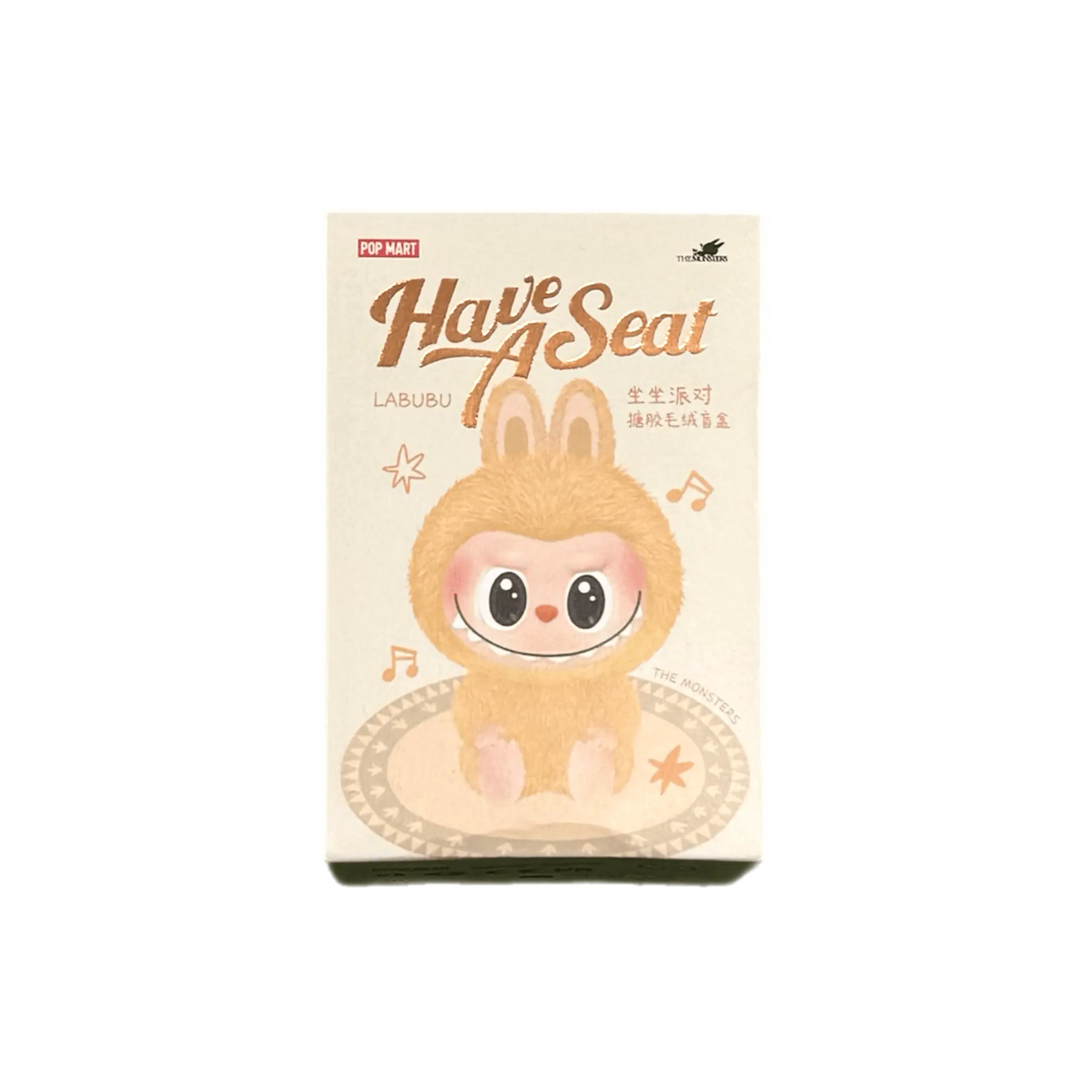 Pop Mart Labubu The Monsters Have a Seat Vinyl Plush Single Blind Box