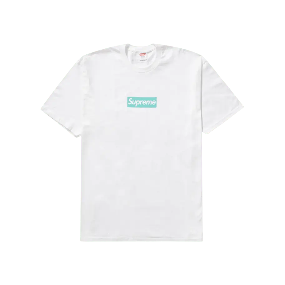 Supreme Tiffany & Co. Box Logo Tee White